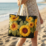 Ročno izdelana torba za plažo | Sonnenblume