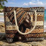 Ročno izdelana torba za plažo | Melanin Queen