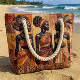 Ročno izdelana torba za plažo | Melanin Queens Glow