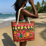 Ročno izdelana torba za plažo | Melanin Queens